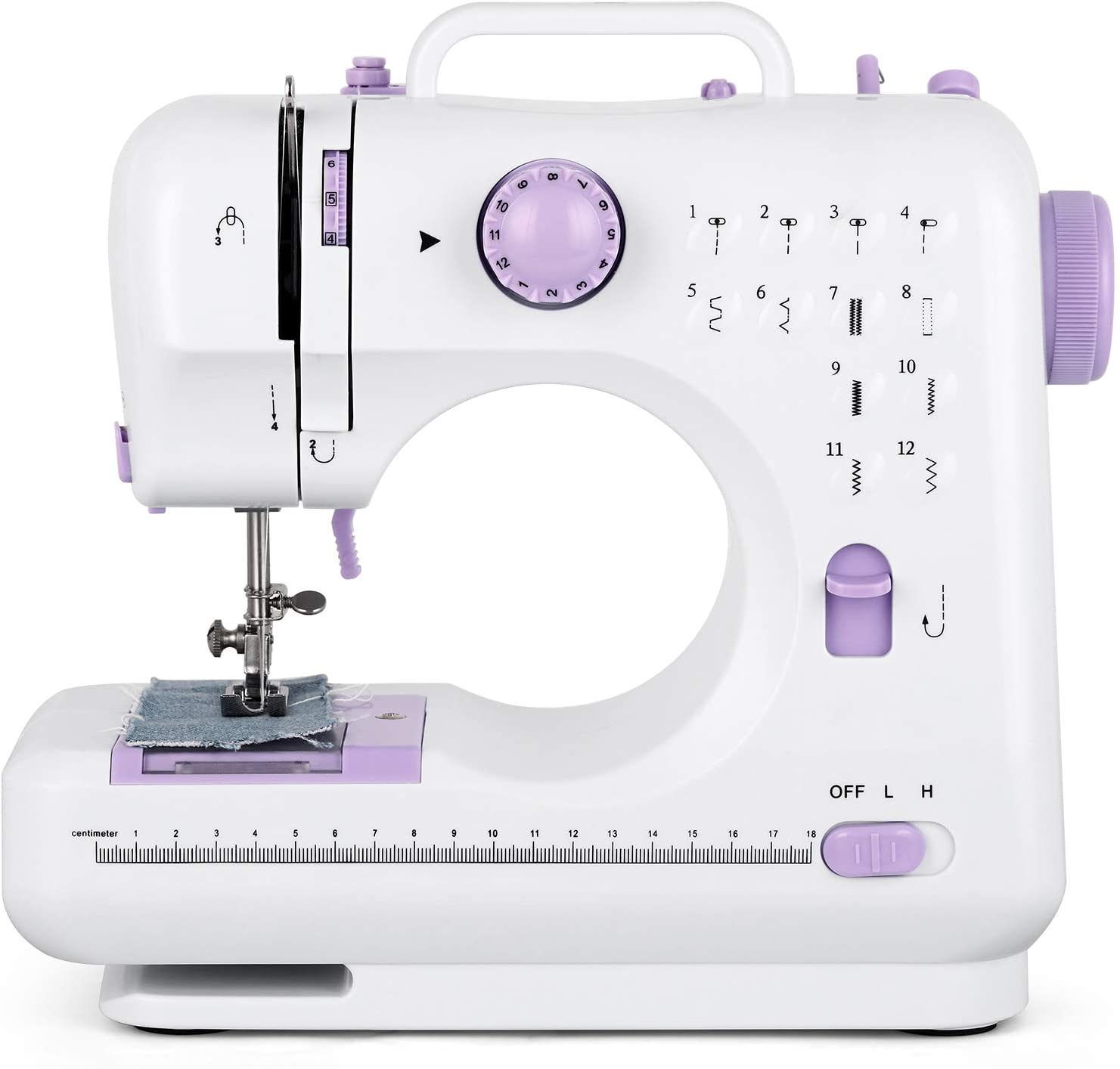 MAQUINA DE COSER PORTATIL 12 PUNTADAS