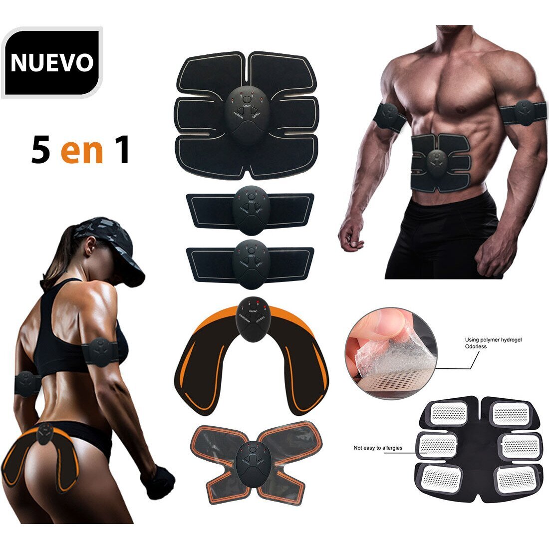 ELECTROESTIMULADOR MUSCULAR TONIFICA