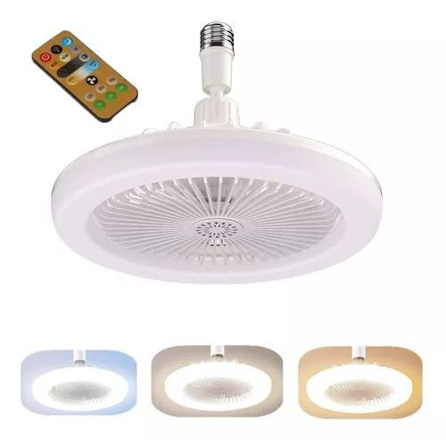 Precio Oferta. Ventilador de Techo con Luz Led 3 en 1.